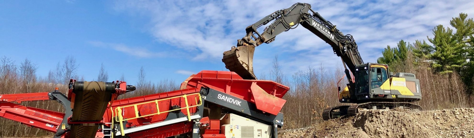 Providing Rock Crushing & Recycling Services In Western MA backgound banner